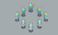 create pixel art sprite sheets, pixel art animation, and pixel art characters