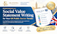 write a compelling social value statement for tenders