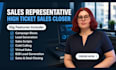 be commission based sales closer b2b sales representative appointment setter