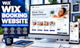design a wix booking website with appointment scheduling