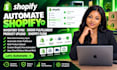 automate shopify inventory sync order fulfilment product upload shopify flow