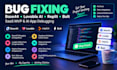fix base44 and lovable ai apps dev, replit, bolt, saas mvp debugging claude code