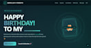 create a modern responsive HTML CSS javascript website