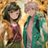 create romantic couple anime artwork