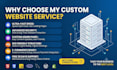 build a modern responsive custom website for your business