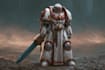 create a warhammer 40k character illustration