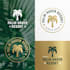 design a modern luxury hotel and resort logo