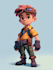 draw 2d game character or game character