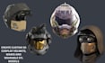 create custom 3d cosplay helmets, masks and wearable stl models