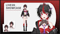 design and rig a custom live2d anime vtuber model and 2d avatar