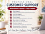 provide professional reservation and customer support
