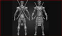 do 3d character modelling, 3d sculpting, 3d printing stl file