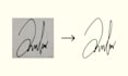 turn your signature into clean vector svg
