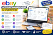 be your ebay account manager and listing expert