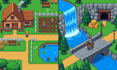 create isometric pixel art tilemap 2d rpg game asset tileset sprite sheet