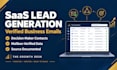 do saas b2b lead generation with verified emails