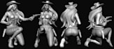 create a custom 3d character model, statues miniatures bust for 3d printing stl
