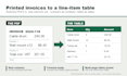 convert PDF, scanned documents and tables to excel or CSV