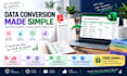 convert PDF bank statements to excel CSV accurately