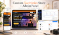 build a modern electronics and gadget ecommerce store