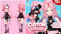 create a custom anime vroid model for vtuber and virtual content