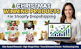 research christmas winning products for shopify dropshipping stores