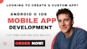 do mobile app development, android, ai creation app, flutter ai app developer