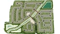 3d master plans, architectural site planning, real estate visualization render