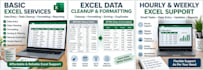 csv to excel and google spreadsheet conversion, data entry