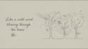 create a hand drawn lyrics video with custom animation