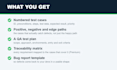 write manual test cases and a QA test plan for your app or website