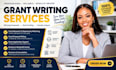 do grant writing, research, and proposal for nonprofits