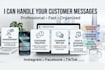 manage your social media messages and dms