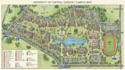 design campus map, school map, university map, wayfinding map and site plan
