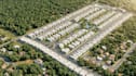 design 3d real estate master planning subdivision plan aerial site plan render