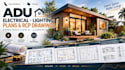 create california texas adu electrical lighting plans rcp drawings