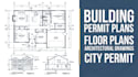 draw building permit plans floor plans and architectural drawing for city permit