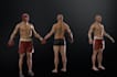 optimize avatar for learn app,games,rig3d,interact ai avatar,viseme,threejs glb