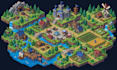 create custom isometric pixel art, tilemaps, rpg assets and game environment