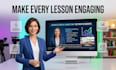 create professional online course videos with ai voice and visuals