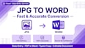 convert image to text, handwritten notes to ms word