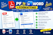 convert PDF to word and format your document professionally