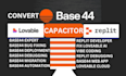 convert base44, loveable app to capacitor native IOS and android app publish