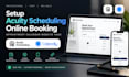 setup acuity scheduling online booking appointment calendly booking website page