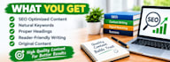write SEO optimized articles and blog posts