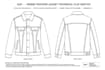 design denim jacket pent dungaree in ggt software