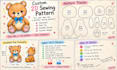 create a custom plush sewing patterns, 2d stuffed and animal patterns