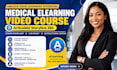 make medical elearning training course video articulate 360 instructional slides
