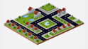 create 2d vector campground rv park map site plan property map isometric map