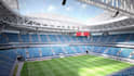 recreate 3d panel soccer field,stadium facility,vr model,seat array,stair height